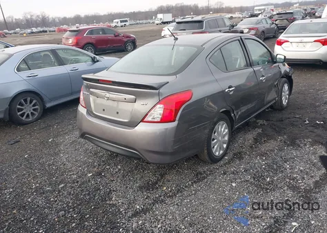 2019 Nissan Versa 1.6 Sv из США, поврежденный, VIN 3N1CN7AP0KL857396